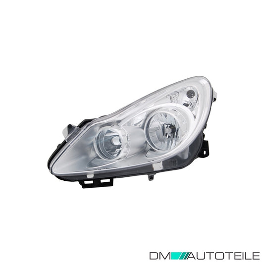 Hauptscheinwerfer links H7/H1 passt für Vauxhall Corsa MK III (D) 06-11
