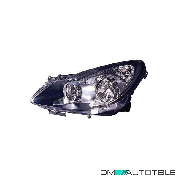 Hauptscheinwerfer links H7/H1 passt für Vauxhall Corsa MK III (D) 06-11