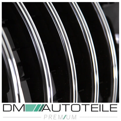 Sport-Panamericana GT Facelift Kühlergrill Chrom passt für Mercedes C-Klasse W205 S205 Mopf ab 2018 +Kamera