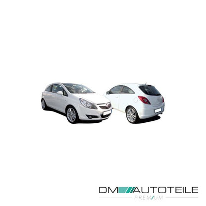 Außenspiegel links kpl. beheizb. grundiert elektr. passt für Opel Corsa D