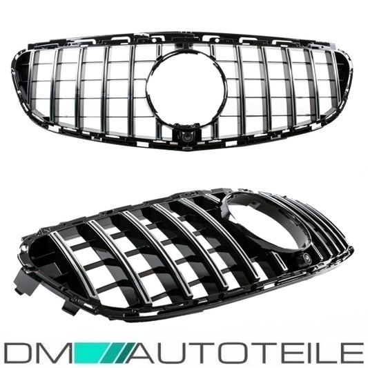 Sport-Kühlergrill für Panamericana GT Chrom passt für Mercedes E Kl. W212 S212 ab 13-16