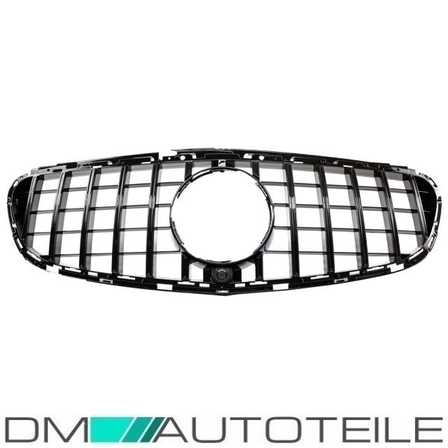 Sport-Kühlergrill für Panamericana GT Schwarz passt für Mercedes E-Klasse W212 S212 ab 2013-216