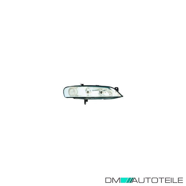 Hauptscheinwerfer links H7/H7 mit Blinklicht passt für Opel Vectra B 99-02