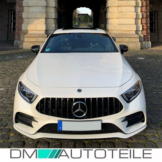 Sport-Kühlergrill für Panamericana GT Chrom passt für Mercedes C257 CLS Bj ab 2018 auch Kamera