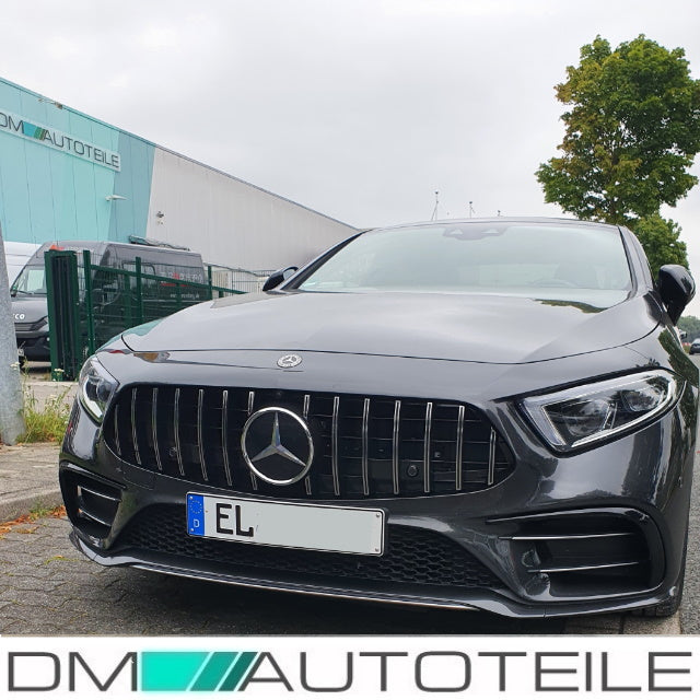 Sport-Kühlergrill für Panamericana GT Chrom passt für Mercedes CLS C257 auch Kamera
