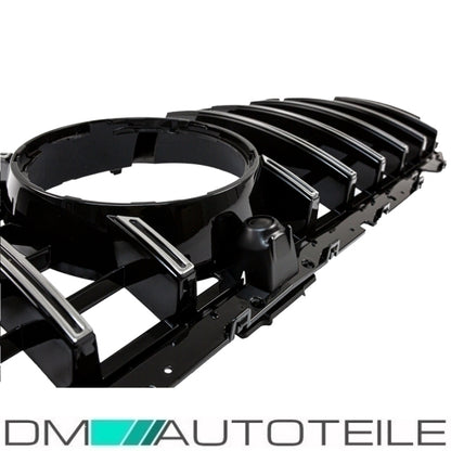 Sport-Kühlergrill für Panamericana GT Chrom passt für Mercedes CLS C257 auch Kamera
