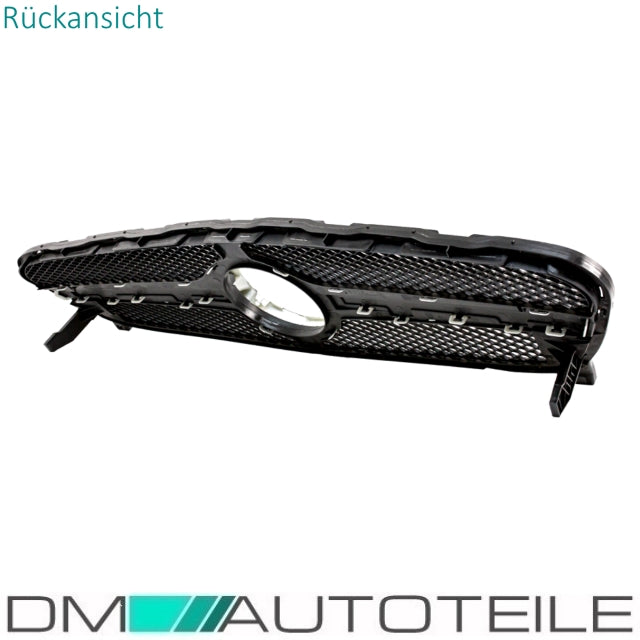 Sport Kühlergrill Silber Alu Matt passt für Mercedes GLA X156 ab 13-16 nicht AMG