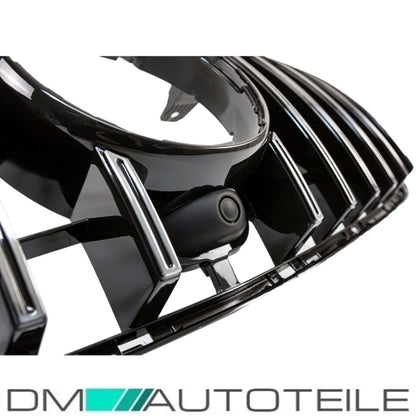 Set Sport-Kühlergrill für Panamericana GT Chrom +Stern passt für Mercedes GL X166 ab 12-15 auch für Kamera