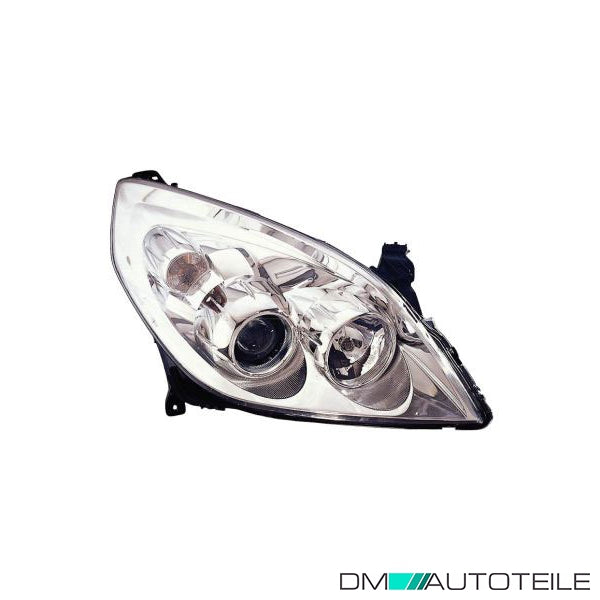 Hauptscheinwerfer rechts H7/H1 mit Motor passt für Opel Vectra C 05-08