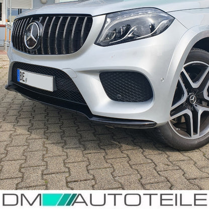 Sport-Kühlergrill für Panamericana GT Chrom für Kamera passt für Mercedes GLS X166 Mopf ab 2015