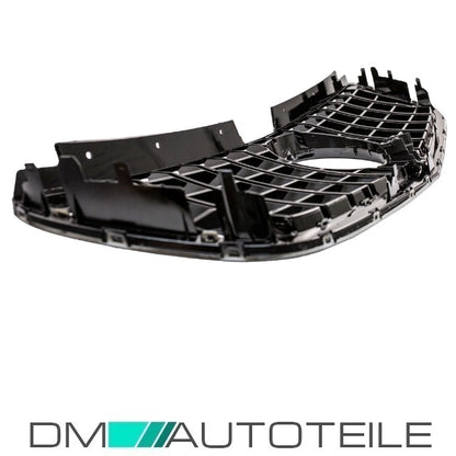 Sport-Kühlergrill für Panamericana GT Schwarz + Stern passt für Mercedes Vito W447 ab 2014-2019