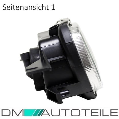 Set Nebelscheinwerfer Klarglas Chrom passend für Mercedes SLK R170 C-Klasse W203 & CLK C209 98-09