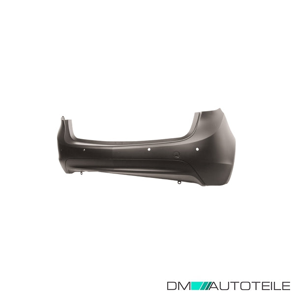 Stoßstange hinten grundiert für PDC passt für Opel Meriva B Modelljahr 10-17