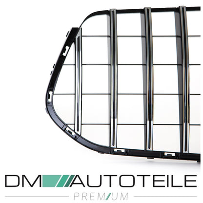 Sport-Kühlergrill für Panamericana GT Schwarz Chrom passt für Mercedes GLE-Klasse AMG Line V167 ab 2018