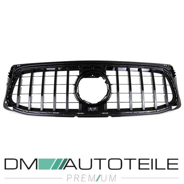Sport-Kühlergrill für Panamericana GT Schwarz passt für Mercedes GLB X247 mit AMG Line