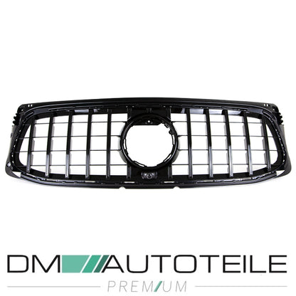 Sport-Kühlergrill für Panamericana GT Schwarz passt für Mercedes GLB X247 mit AMG Line
