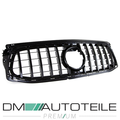 Sport-Kühlergrill für Panamericana GT Schwarz passt für Mercedes GLB X247 mit AMG Line