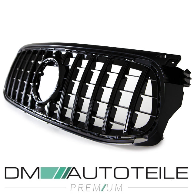 Sport-Kühlergrill für Panamericana GT Schwarz passt für Mercedes GLB X247 mit AMG Line