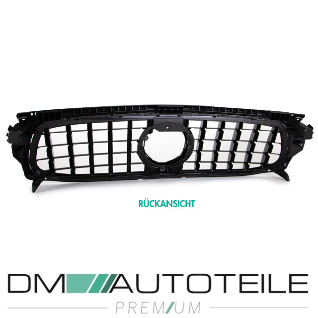 Sport-Kühlergrill für Panamericana GT Schwarz passt für Mercedes GLB X247 mit AMG Line