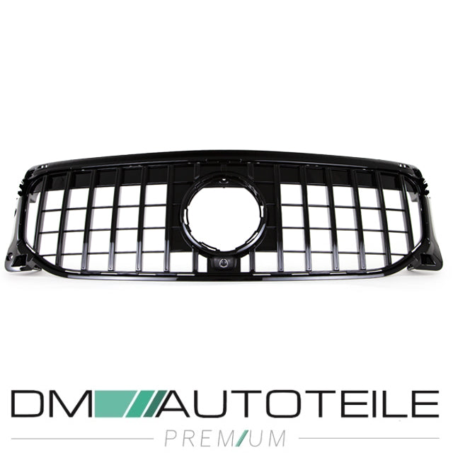 Sport-Kühlergrill für Panamericana GT Schwarz Komplett passt für Mercedes GLB-Klasse X247 ab 2019 ohne AMG Line