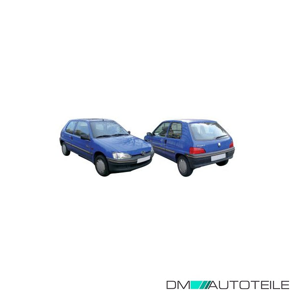 Kotflügel vorne rechts ohne Blinkerloch passt für Peugeot 106 II 96-98
