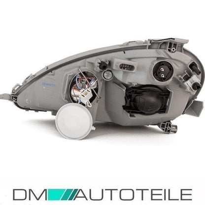 Set Mercedes W168 Scheinwerfer Rechts & Links Klarglas H7/H4 Facelift Bj 01-04 +Birnen Set