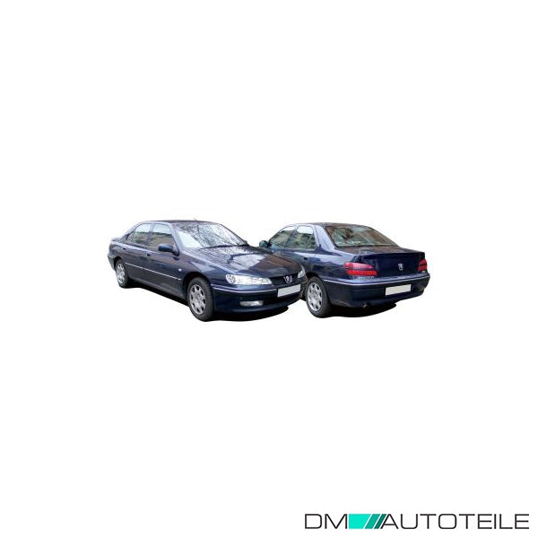 Stoßstange hinten grundiert passt für Peugeot 406 Break Stufenheck 99-04