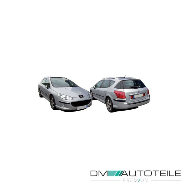 Kühlergrill Kühlergitter Ziergitter passt für Peugeot 407 SW, 407 04-07