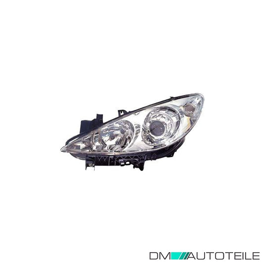 Hauptscheinwerfer links H7 mit Motor Xenon passt für Peugeot 307 Break 05-09