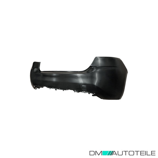 Stoßstange hinten glatt schwarz passt für Peugeot 308 II ab 09/2013