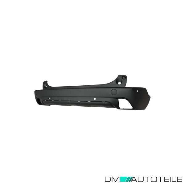 Stoßstange hinten schwarz geriffelt PDC +Schiene passt für Peugeot 2008 bj 13-19