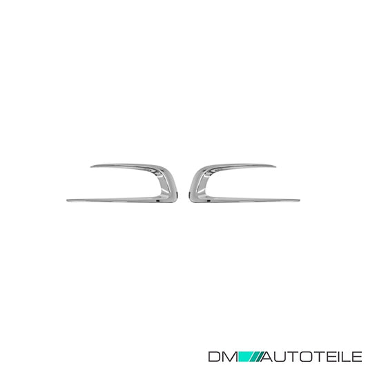 Satz Stoßstangen Gitter vorne links vorne rechts für Peugeot 2008 I CU 2013-2016