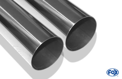 FOX BMW F10/F11 525d 530d Endschalldämpfer rechts/links - 2x80 Typ 10 rechts/links