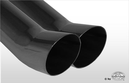 FOX Opel Calibra A Endschalldämpfer Ausgang rechts/links - 2x76 Typ 18 rechts/links