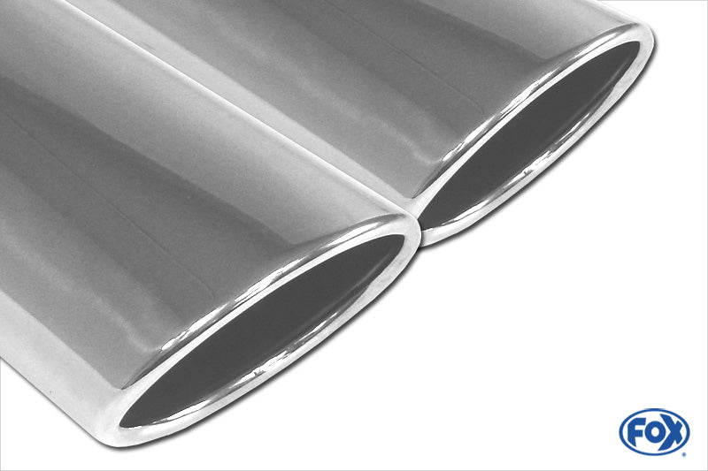 FOX Mercedes CLK Typ 208 Endschalldämpfer Ausgang rechts/links - 2x88x74 Typ 32 rechts/links