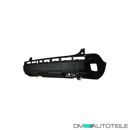 Stoßstange hinten genarbt schwarz ohne PDC passt für Peugeot 3008 SUV ab 04/2017