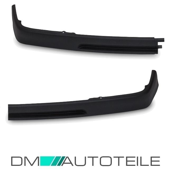 2x Frontspoilerlippe breit Spoiler Lippe Stoßstange passt für VW Golf 3 ab 91-97