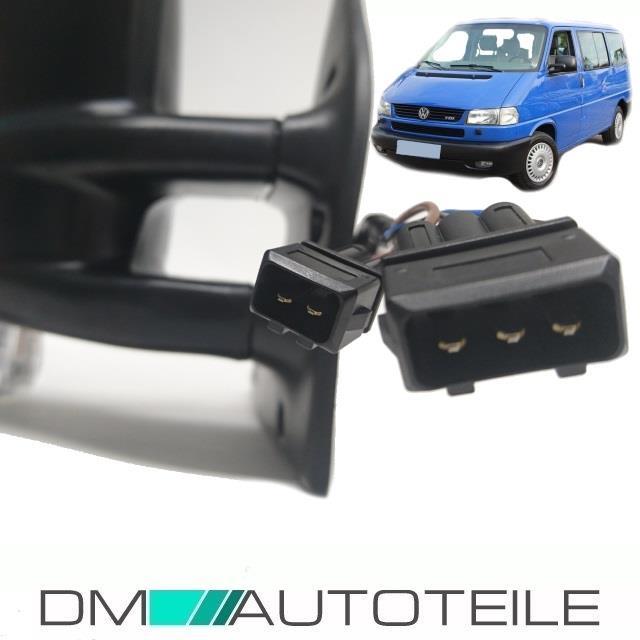 Außenspiegel Convex Links elektrisch passt für VW T4 Transporter Bus Kasten