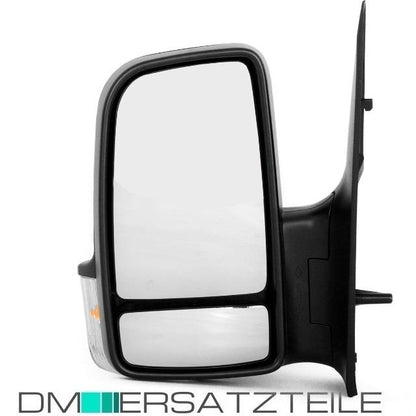 Außenspiegel Links + Glas für Mercedes Sprinter Typ 906 VW Crafter ab 2006