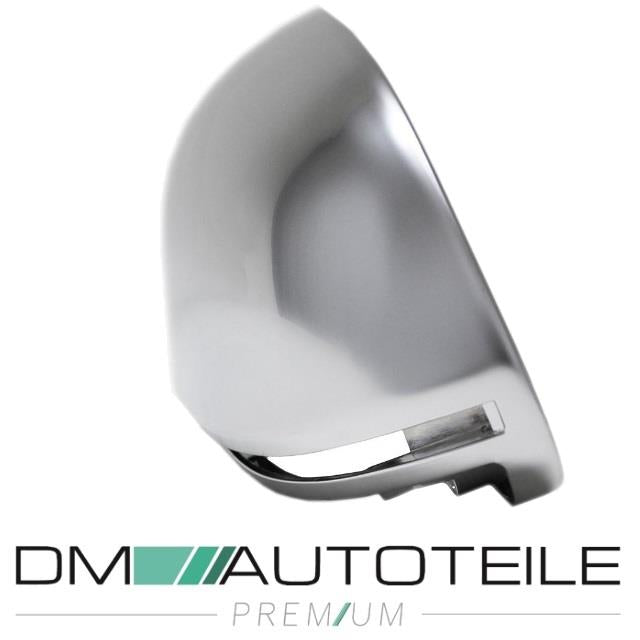 Außenspiegel Gehäuse Matt Alu passt für Audi A3 8P A4 B8 A6 C6 Q3 A5 auch S RS