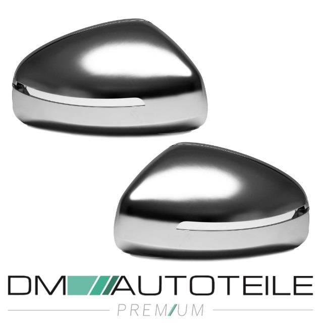 Außenspiegel Gehäuse Alu Matt passt für Audi TT 8J R8 Coupe Cabrio S RS 06-16