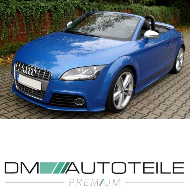 Außenspiegel Gehäuse Alu Matt passt für Audi TT 8J R8 Coupe Cabrio S RS 06-16