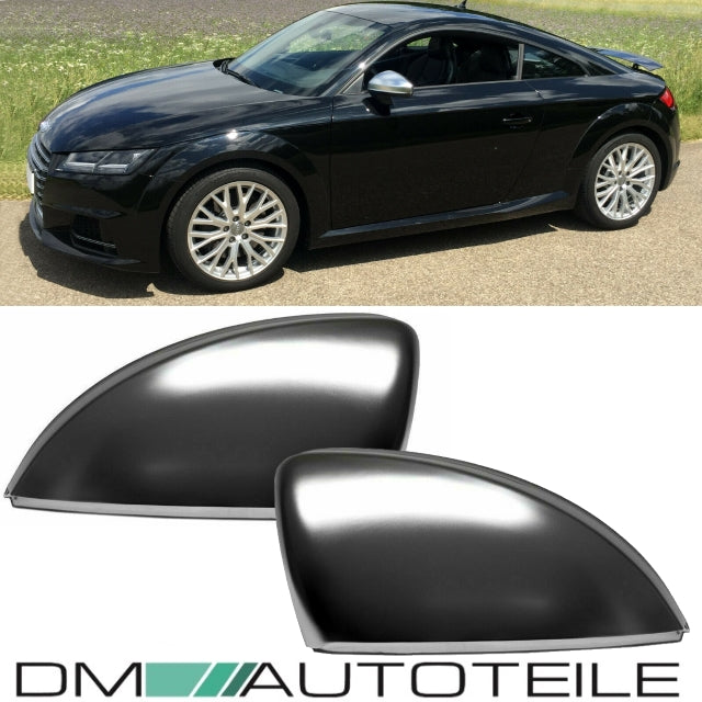 Spiegelkappen SET Alu Matt passt für Audi TT 8S FV Cabrio Coupe auch TTS ab 2014