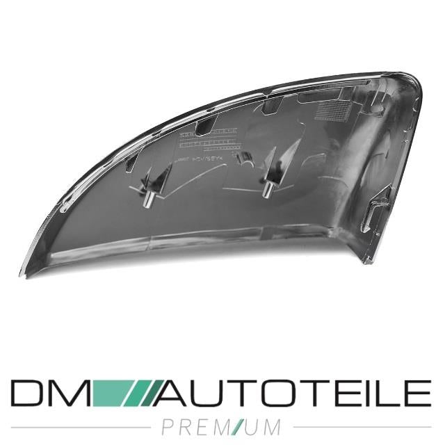 Spiegelkappen SET Alu Matt passt für Audi TT 8S FV Cabrio Coupe auch TTS ab 2014