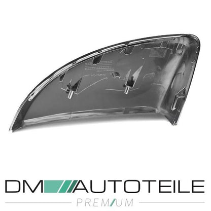 Spiegelkappen SET Alu Matt passt für Audi TT 8S FV Cabrio Coupe auch TTS ab 2014