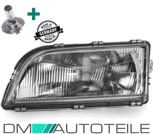 Set Volvo V40 S40 Scheinwerfer links H4 Bj 96-00 für LWR + 1x H4 Birne