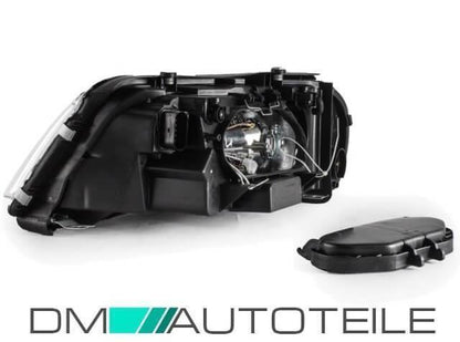 Scheinwerfer rechts Chrom Bj 00-10 H7/H1 + Birne passt für VW Sharan Seat Alhambra