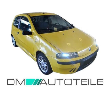 Satz Fiat Punto Scheinwerfer Schwarz H1/H1 188 99-03+H1 Birnen Set