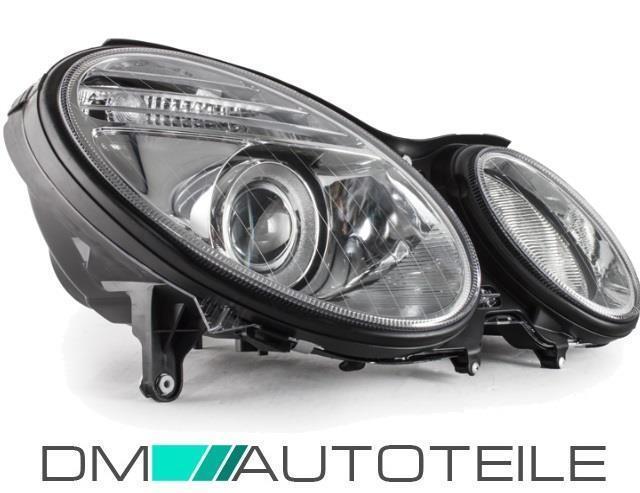 Mercedes E-Klasse W211 Scheinwerfer Rechts Bj 06-09 + Stellmotor H7/H7