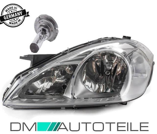 Set Mercedes A Klasse W169 Scheinwerfer Links Bj 08-12 Pneumatisch H7/H7 +H7 Birne